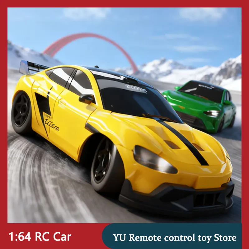 

1:64 mini RC Cars 2.4G RC Drift Car High-Speed Racing 4WD Desktop Pocket Remote Control Cars Toy for Boys Birthday Gifts
