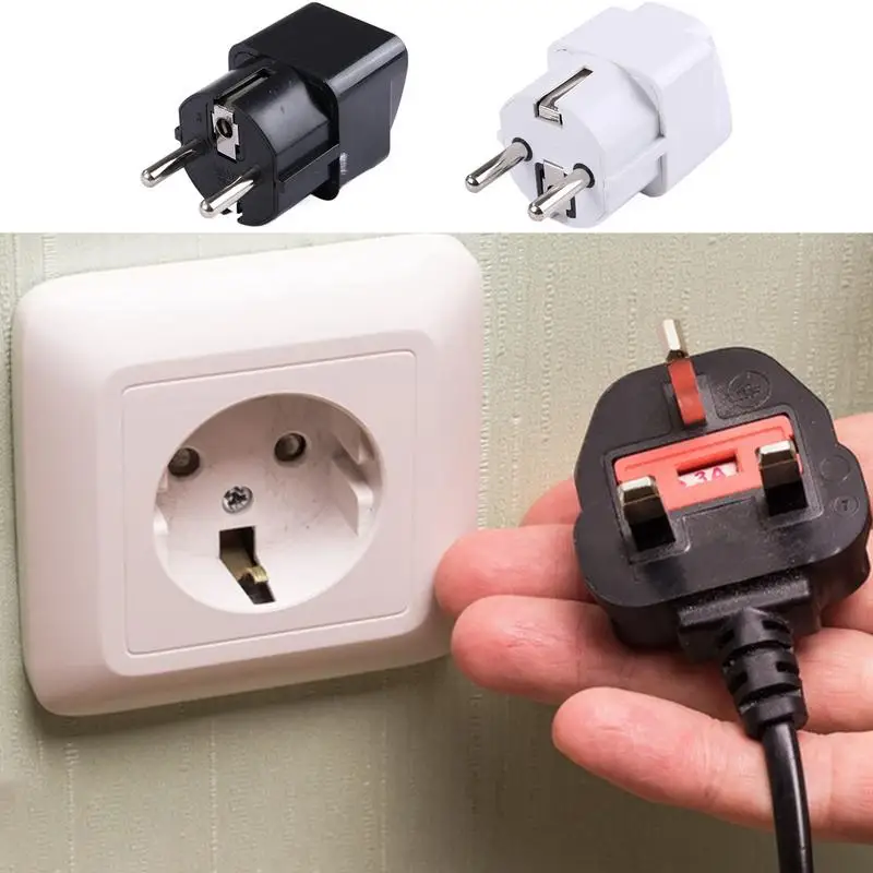 European Travel Plug Adapter EU To US Plug Adapter Plug Converter European Travel Plug Adapter For Business Trip Or Tourism