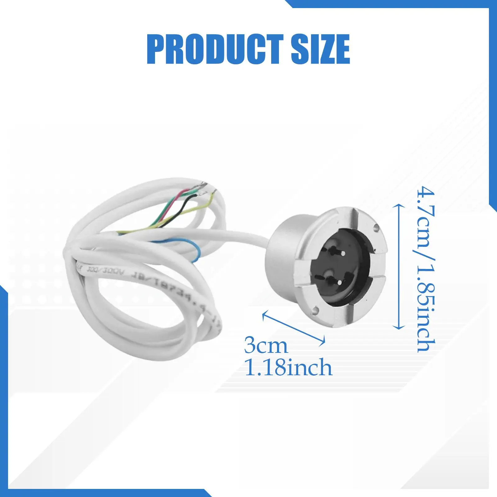 DC 24V Water Leak Alarm Device Zinc Alloy Stainless Steel Overflow Detector for Basement Tank Pool Safety