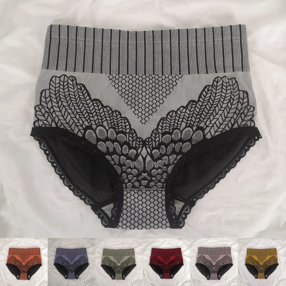 

Удобное кружевное нижнее белье, треугольные кружевные трусы, L 52,5-65 кг, брюки с высокой талией, новинка, удобная ткань