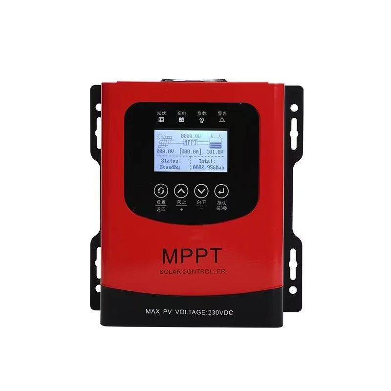 

230VDC 40A 60A 80A MPPT Built-Solar Charge Controller Lead Acid Lithium Battery Regulador For Solar system 12V -96V