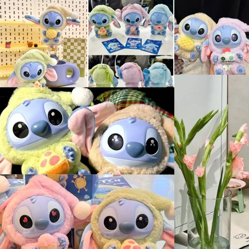 

Серия перед сном, слепая коробка, чем стежок, плюшевые виниловые игрушки, милая кукла, реплика куклы, коробка-сюрприз, стежка, кавайный подарок на день рождения