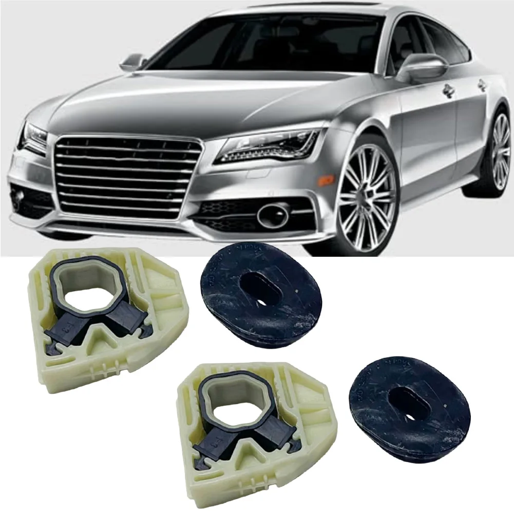 

4PCS Car Rubber Radiator Brackets 1KD121367C 1K0121367F For Golf For Skoda Car Interior Accessories Parts