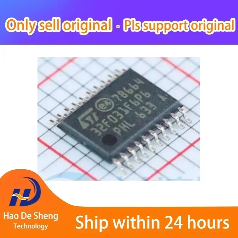 10PCS/LOT STM32F031F6P6TR   STM32F031F6P6  TSSOP20 New Original In Stock