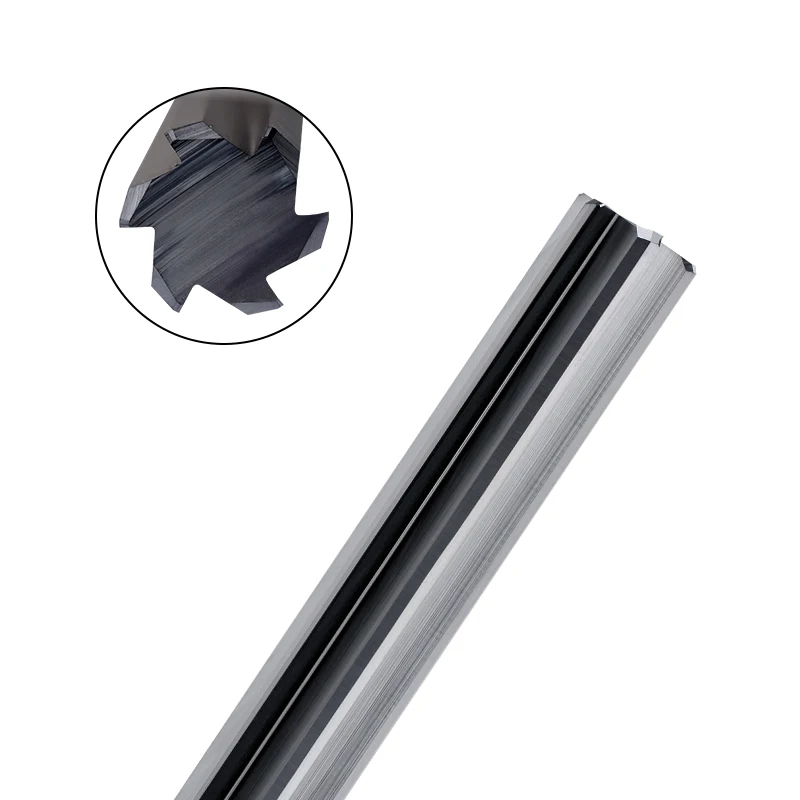 XCAN Gerade Flöte Hartmetall Maschine Reibahle 4/6 Flöte Chucking Reibahle Maschine Schneiden Werkzeuge 2 2,5 3 4 5 6 7 8 9 10mm – Detail 6