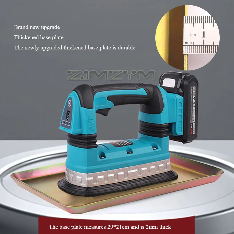 One-time Molding Concrete Trowel 6Gears Adjustable High-frequency Vibrator Handheld Electric Polishing Floor Smoothing Machine