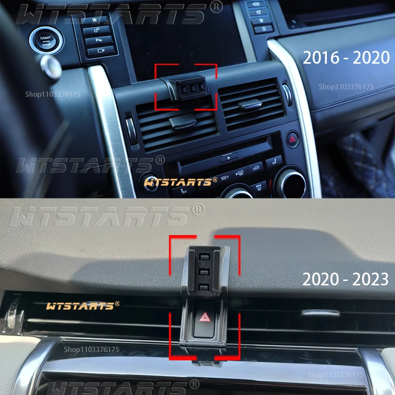 حامل هاتف سيارة قابل للتعديل لرياضة لاند روفر ديسكفري ، حامل متنقل ، جاذبية ، نظام تحديد المواقع ، قابل للدوران ، قوس ملاحة ،-من من من