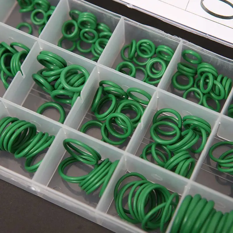 270Pcs Rubber O-Ring Sealing Gasket Rings Air-Conditioning Hydraulic Cylinder Plumbing Seal Kit Leakproof Gasket for Water Pipe