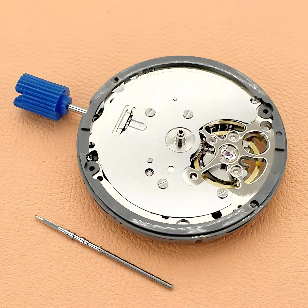 Japan Genuine NH38A Mechanical Movement Mod Automatic Watch Mechanism 24 Jewels High Accuracy NH38 Top Repair Parts