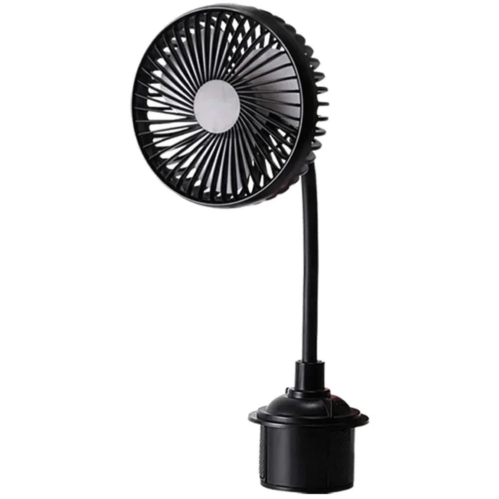 Degree Arbitrary Adjustment Adjustable Speed Compact And Lightweight Deformable Hose Speed Wind USB Car Cooling Fan