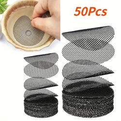 50Pcs Flower Pot Hole Mesh Pads Planter Tray Keep Soil In and Drainage Out Plant Trays For Pots Garden Supplies