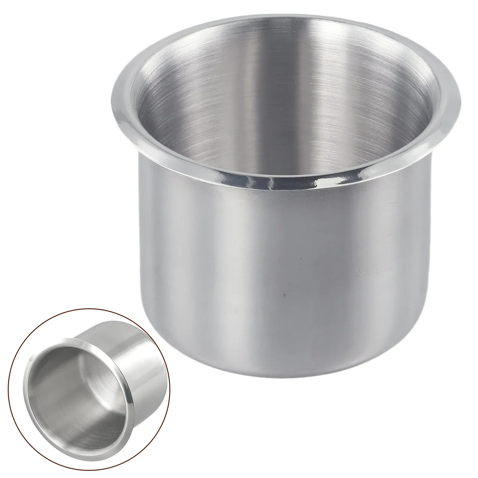 Drink Holder Cup Holder 1PC Boat Stainless Steel Storage Truck Universal Camper For Marine Interior Parts Recessed