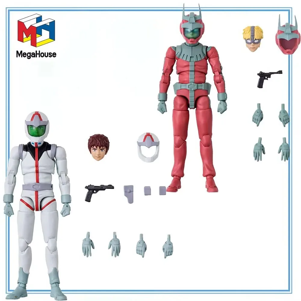 100% Original MegaHouse G.M.G. Collection Earth Federation Forces Kidou Senshi Gundam Amuro Ray Principality of Zeon Char Aznabl