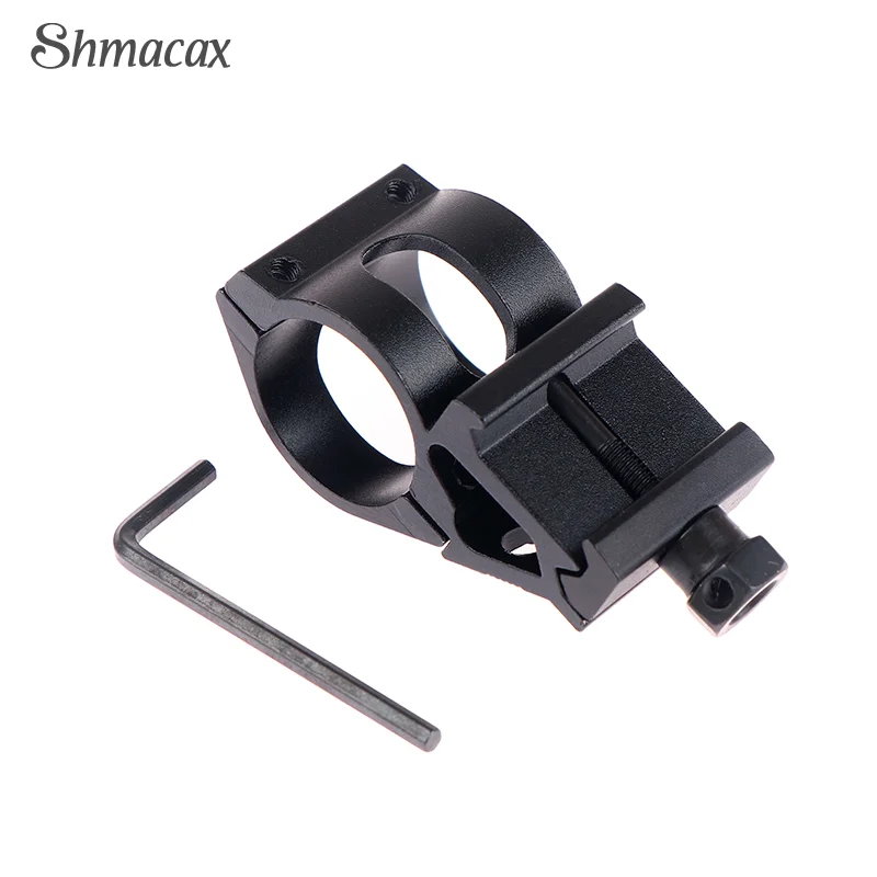 1Pair Tactical 25.4mm Quick Release Offset Flashlight Scope Mount 20mm Rail 45 Degree Sight Mount Hunting Accessories