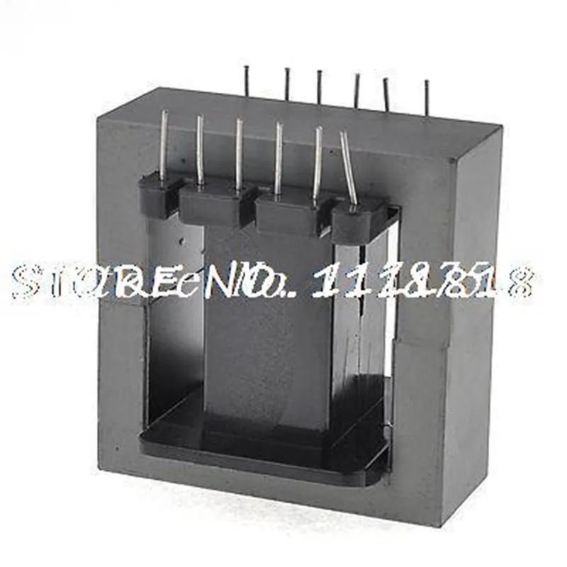 EE Vertical Type Ferrite Magnetic Core Bobbin PC40 Transformer Inductor EE10 EE13 EE16 EE19 EE22 3+3 3+4 4+4 5+5 Pin