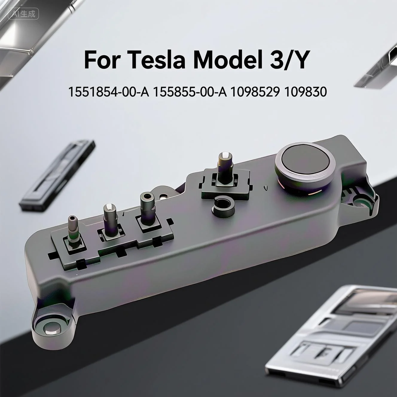 

Левый 1551854-01-A Правый 1551855-01-A для Tesla Model 3/Y 2020-2023 Автомобильный переключатель регулировки переднего сиденья водителя пассажира