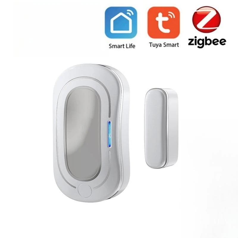 Tuya Deurcontact Magnetische Sensor Raamdetector Draadloze Mobiele App Huisbeveiliging Alarmsysteem Accessoire Smart Home