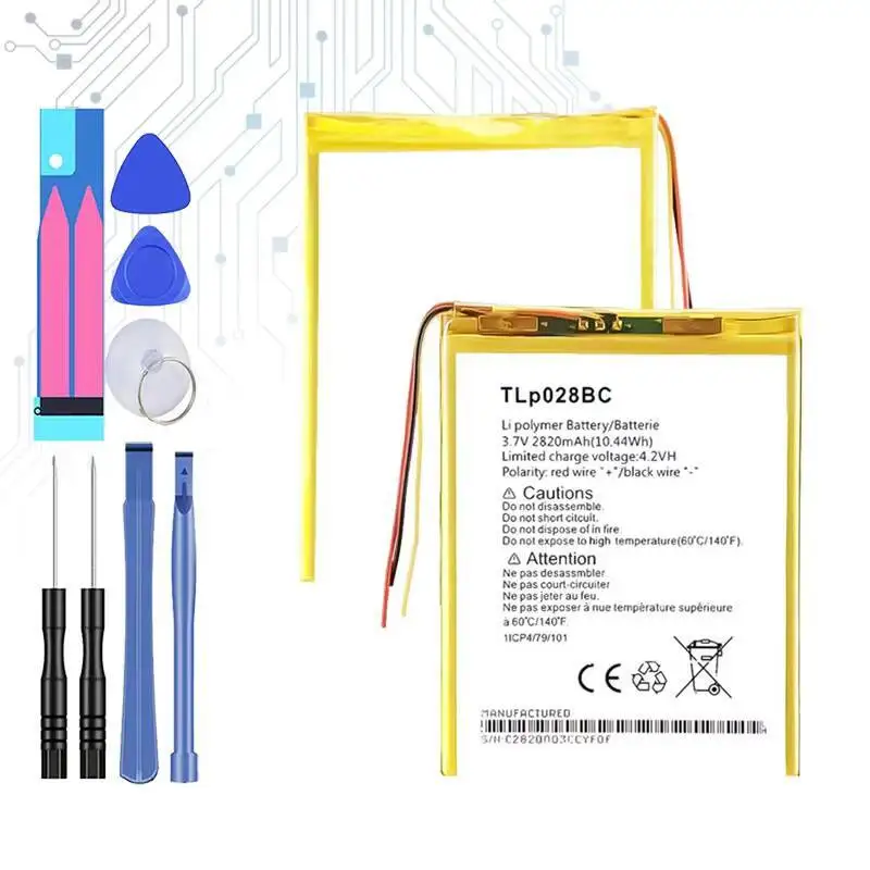 

Tlp028bd Tlp028bc для Alcatel Tab Pixe 3 Nan, хорошая низкотемпературная батарея для ноутбука, высокая
