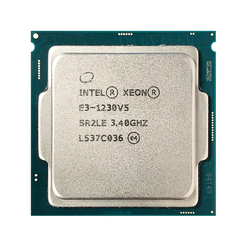 

Intel Xeon E3-1230 v5 E3 1230v5 E3 1230 v5 3,4 ГГц Б/у 4-ядерный 8-поточный процессор 80 Вт LGA 1151