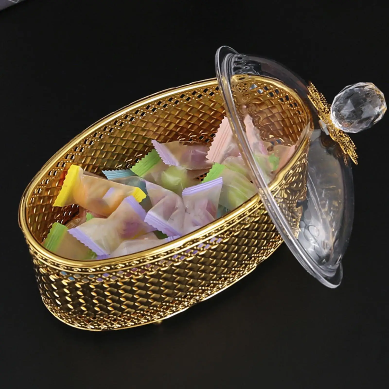 

Золотая шкатулка для конфет, футляр для украшений для подарка на новоселье, маленькие поделки ручной работы