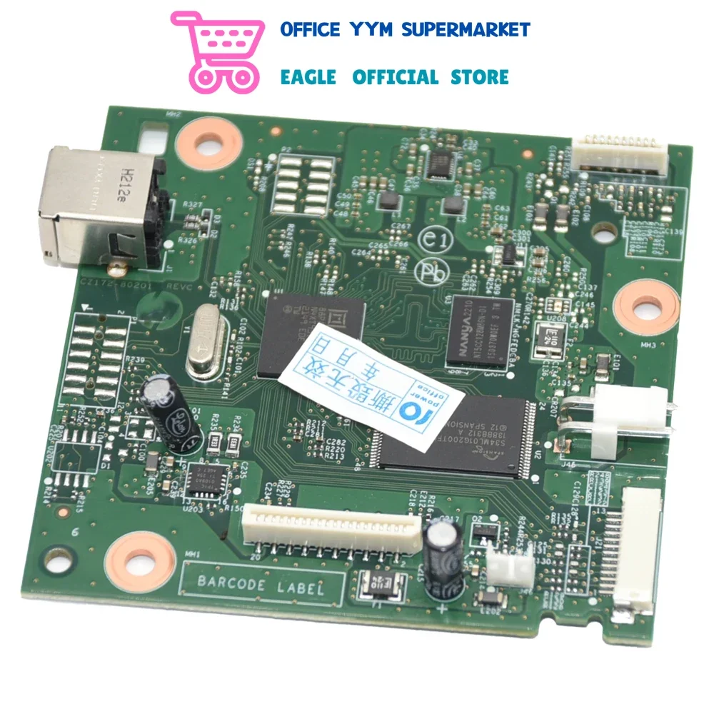 CZ172-60001 LaserJet untuk HP MFP M125a 126A M125A Formatter Board Logic mainboard CZ172 60001