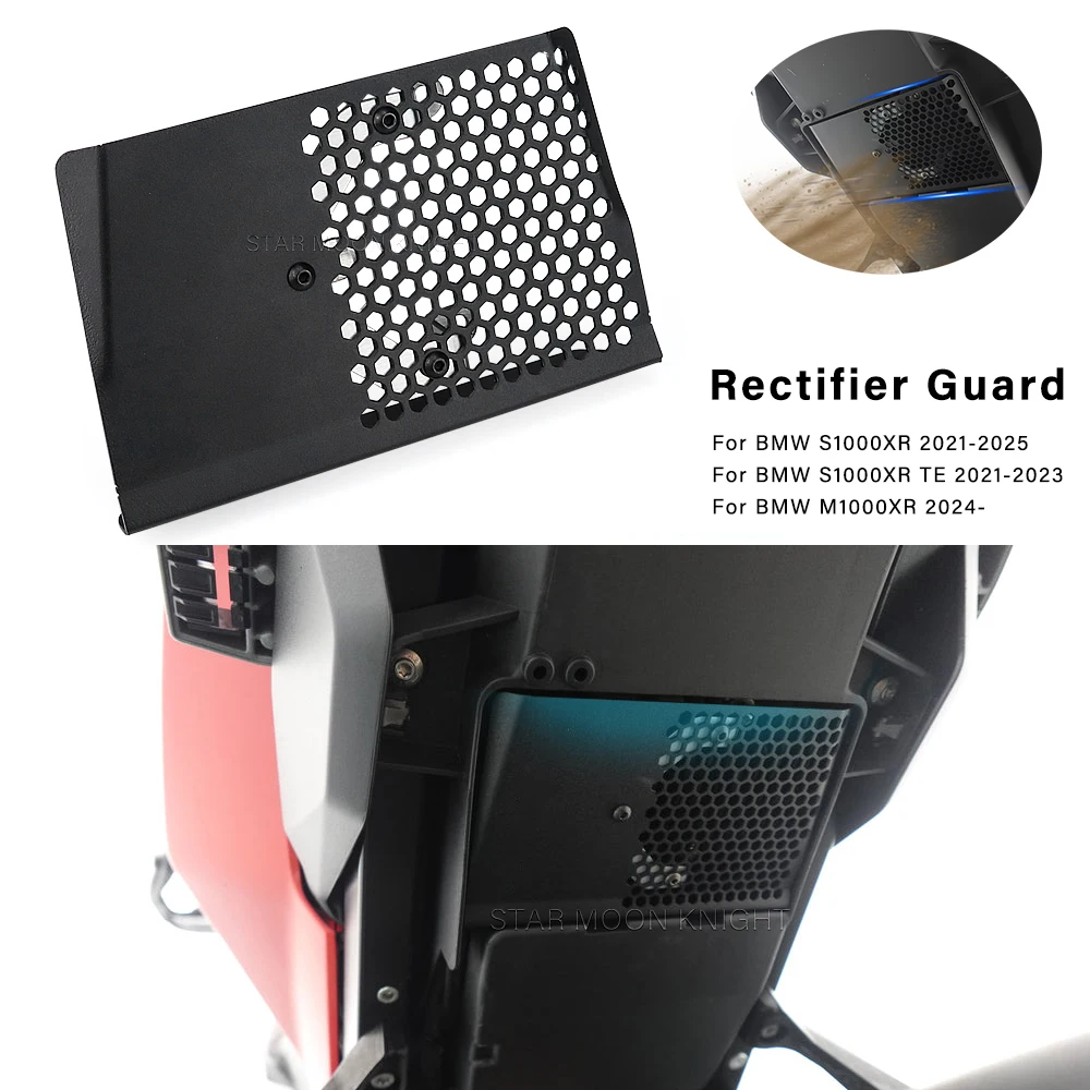 M1000XR Rectifier Guard For BMW M 1000XR (2024-) S 1000 XR (2021-) S1000XR TE Motorcycle Accessories Radiator Grille Cover