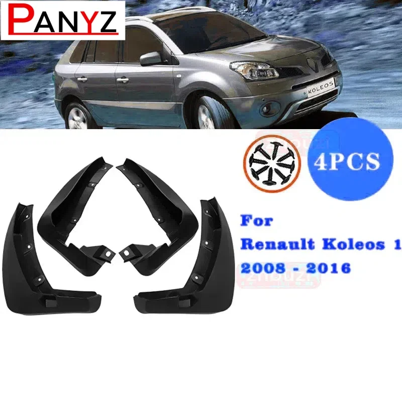 Set Mud Flaps For Renault Koleos 2009-2019 Mudflaps Splash Guards Mud Flap Mudguards Fender Front Rear 2009 2010 2011 2012 Set Mud Flaps For Renault Koleos 2009-2019 Mudflaps Splash Guards Mud Flap Mudguards Fender Front Rear 2009 2010 2011 2012