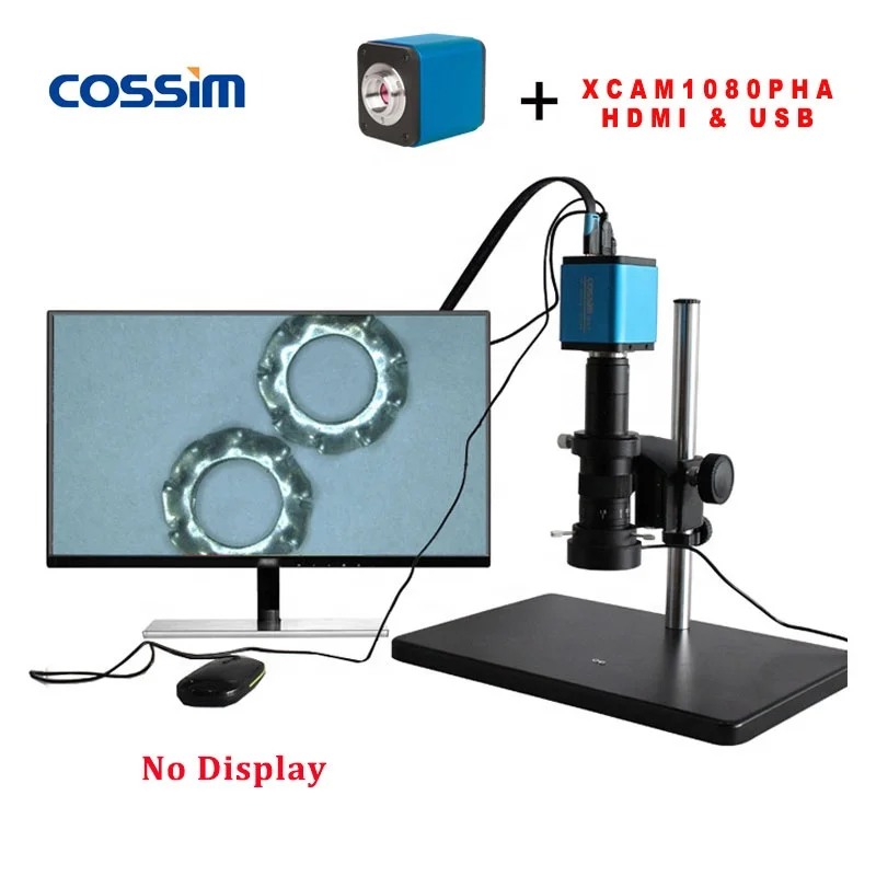 0.7X~4.5X Monocular Continuous Zoom Stereo Microscope For PCB Repair Microscope With Digital Camera