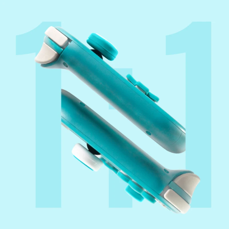 새로운 디자인 실리콘 소프트 D 패드 크로스 버튼 ABXY 키 스티커 스킨 케이스 스위치 라이트 NS 라이트 조이 콘 엄지 스틱 캡 커버