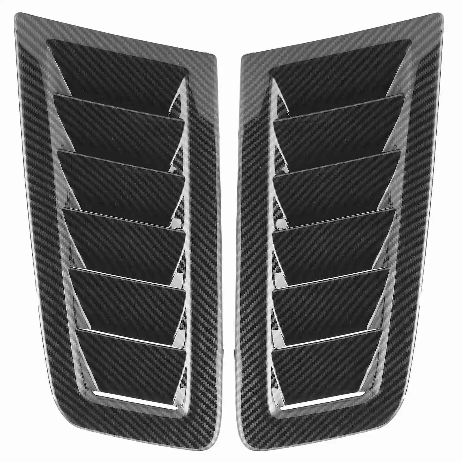 2 Stuks Universele Motorkap Ventilatieopeningen Motorkap Auto Exterieur Onderdelen Voor Focus Rs Mk2 Stijl