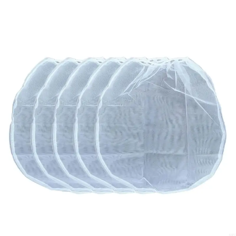 94PC 5pcs Bucket Strainer Bags Fine meshing Bags Elastic Drawstring Top Paint Filtering Tool Bags for Paint & Coating