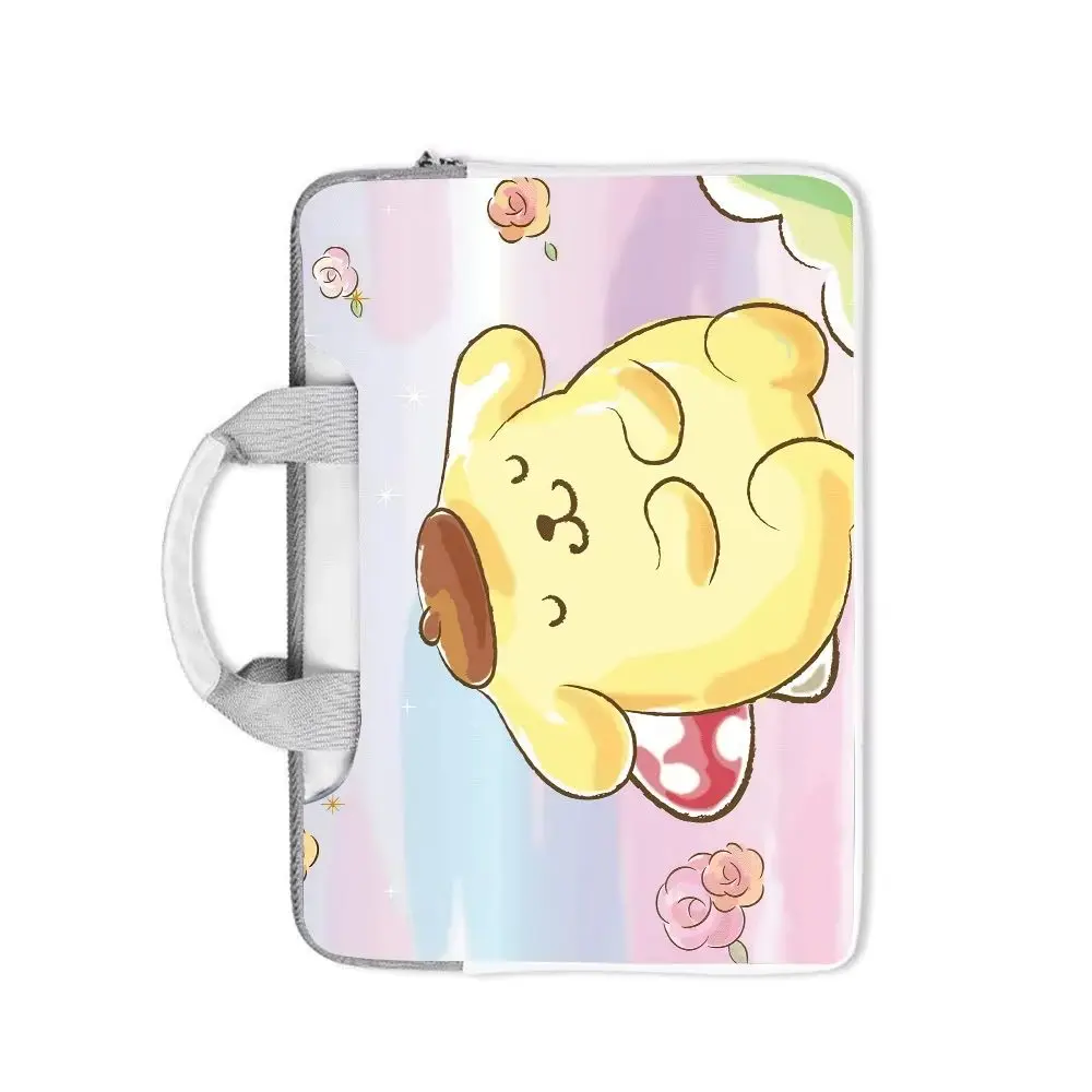 

Pompom Purin Hello Kitty Kuromi Laptop Bag 12 13 14 15 15.6 16 Inch Laptop Sleeve for Macbook Computer Handbag Storage Bag Gift