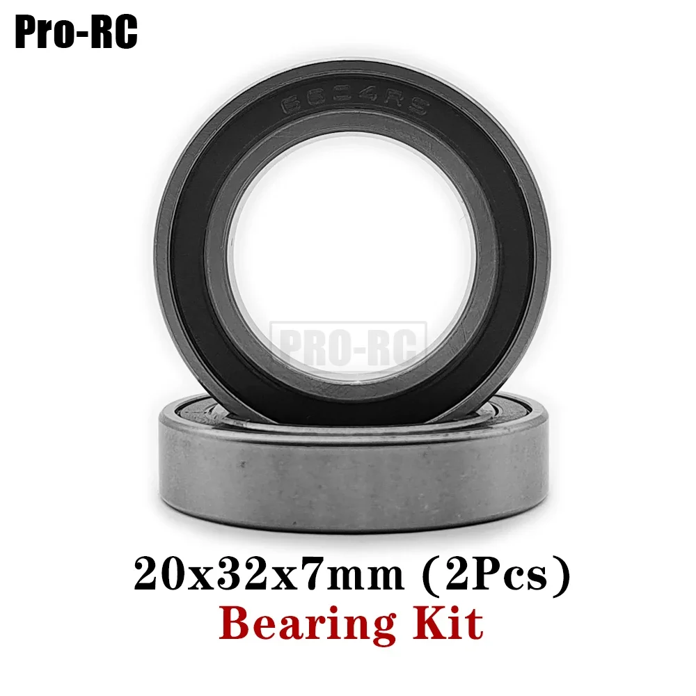 20x32x7mm RPM Oversize Inner Hub Bearings Kit 5196A for 1/5 Traxxas X-MAXX XMAXX 6S 8S / Losi 5IVE-T Rc Monster Truck (2-pk)