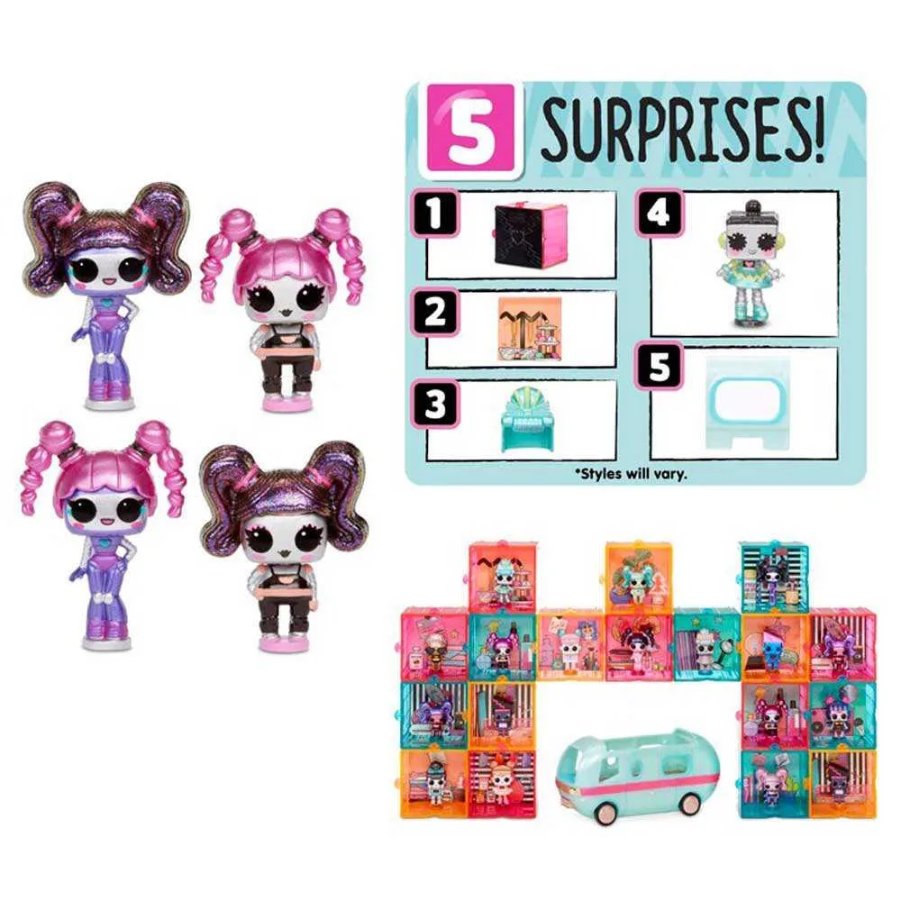 

Surpeise Doll Accessories Tiny Toys Collect Little Mini Figurines Build Tiny Glamper Blind Box LOLSUPRISE Kids Birthday Gifts