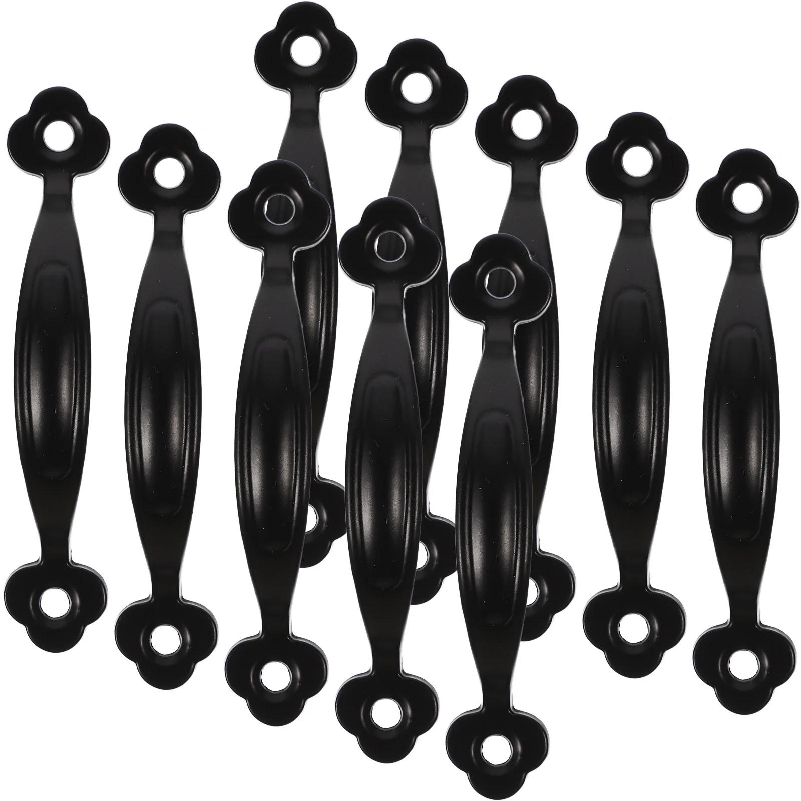 10 قطعة صندوق خشبي درج مقابض سحب سبائك الزنك تصميم بسيط سهلة التركيب خزانة مقابض سحب لمقبض كابينة خزانة الملابس