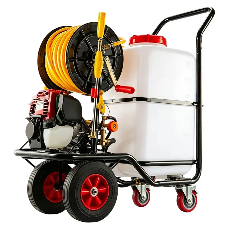 Walk Behind Sprayer with Adjustable Pressure for Pesticide Spraying