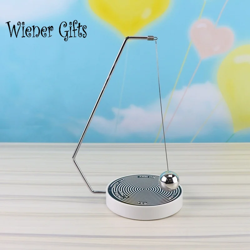 Swinging Pendulum Game Fate Fun Decision Maker Ball Dynamic  Toy Home Office Desk Decoration Playful  Figurines 5G