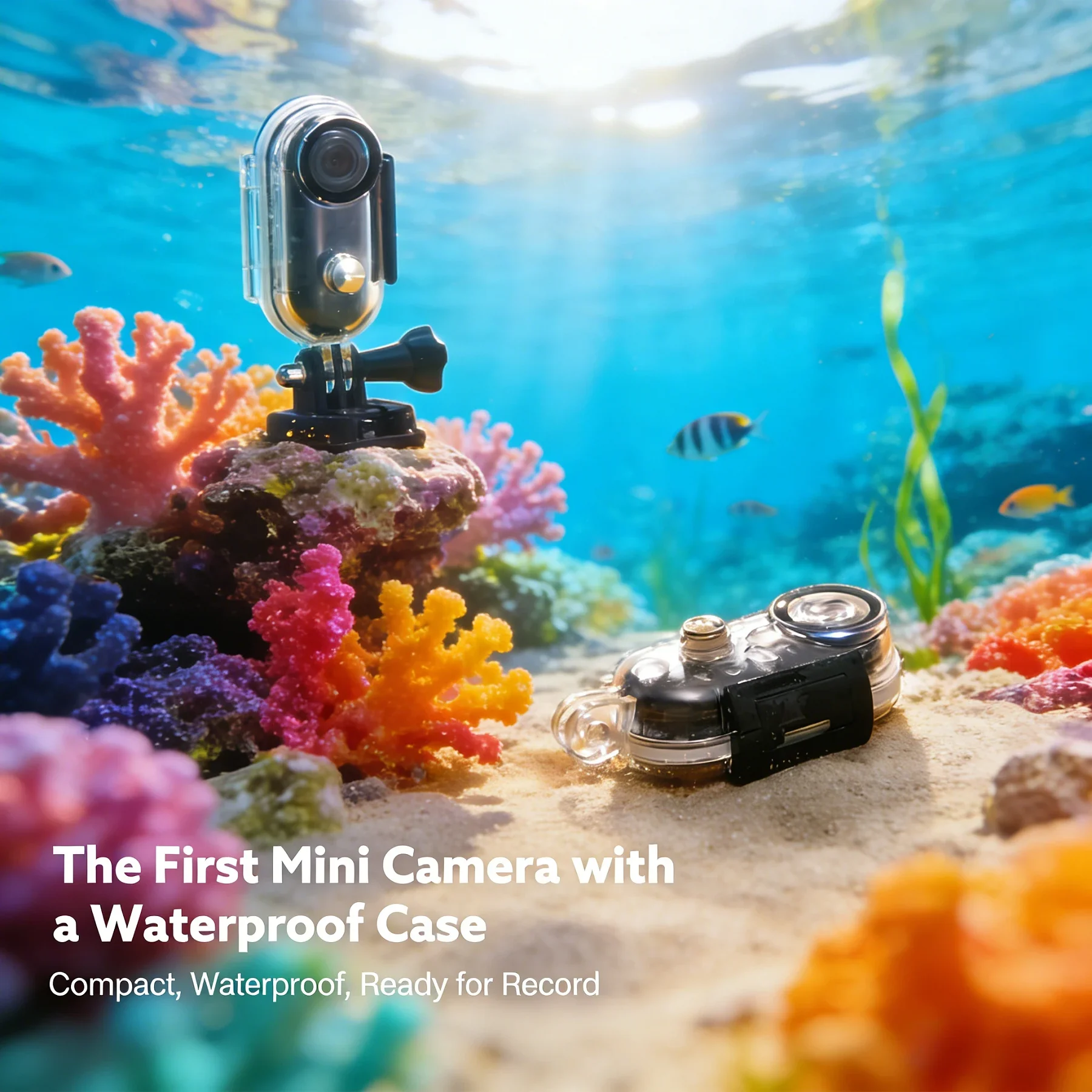 

POV-камера, экшн-камеры 4K, мини-магнитный зажим, водонепроницаемый чехол, карманная камера для тела, Ultra HD Wi-Fi, мобильное приложение для мгновенного использования