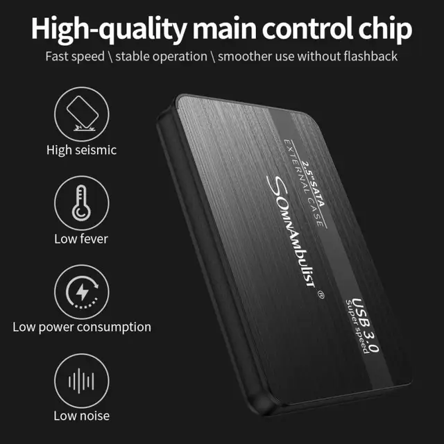 HDD External Hard Drive 2.5 Portable Hard Drive HDD External 320GB 500GB 1TB 2TB USB3.0 250GB 3 Portable External Hard Drive 2.5" HDD – 250GB to 2TB, USB 3.0 – view 3