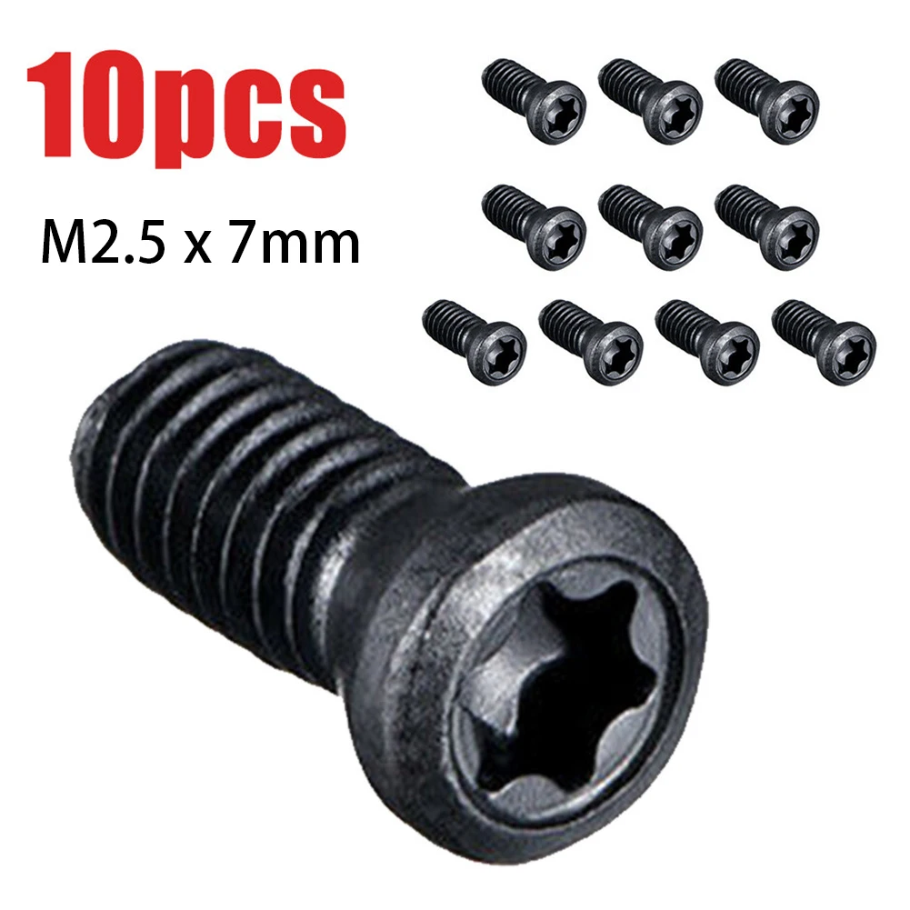 10pcs M2.5 Replacement Torx Screws For Replaces Carbide Insert CNC Lathe Tools Woodworking Tools Hand Tools Accessories Tool