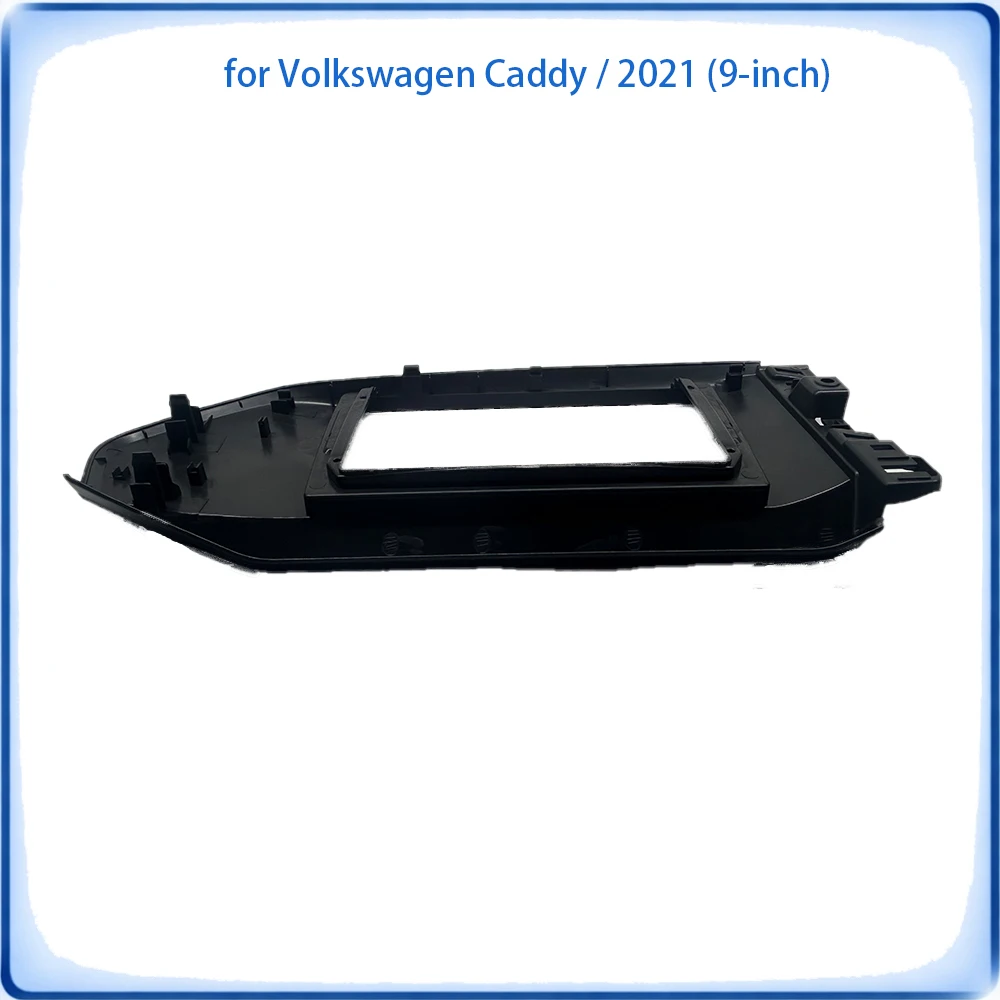 Car Radio Fascia Frame For VW Caddy 2021 9 inch Stereo Panel Canbus Wiring Harness