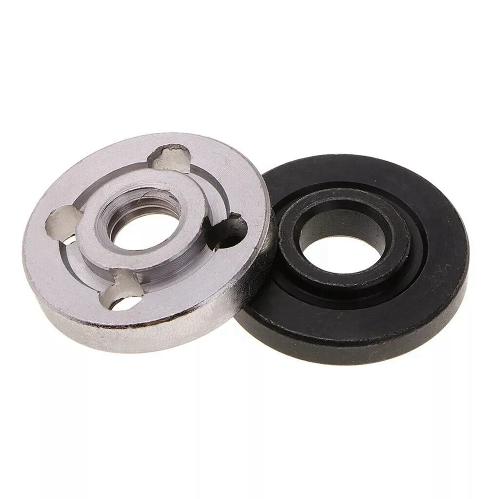 A36T-12Pcs Lock Nuts Flange For 9523 Nut Inner Outer Kit Angle Grinder Tool 2 Specifications-Toothless, Toothed