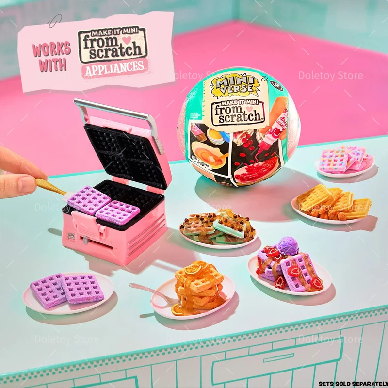 

MGA's Miniverse Mystery Blind Box Make It Mini From Scratch Series Mini Surprise Collectible Toy Model Anime Figure Gift