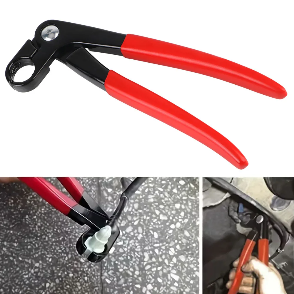 Universal for Mechanics / Pipe Fitters 220mm Aluminum Alloy Service Tool In Line Tubing Filter Car Fuel Feed Pipe Plier Grips