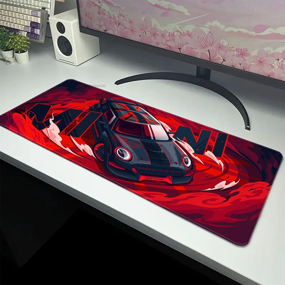 

Cool Cars Large Gaming Mousepad Durable Extended Table Pad Office Keyboard Mat Non-slip Rubber Base 900x400 Computer Mouse Pads