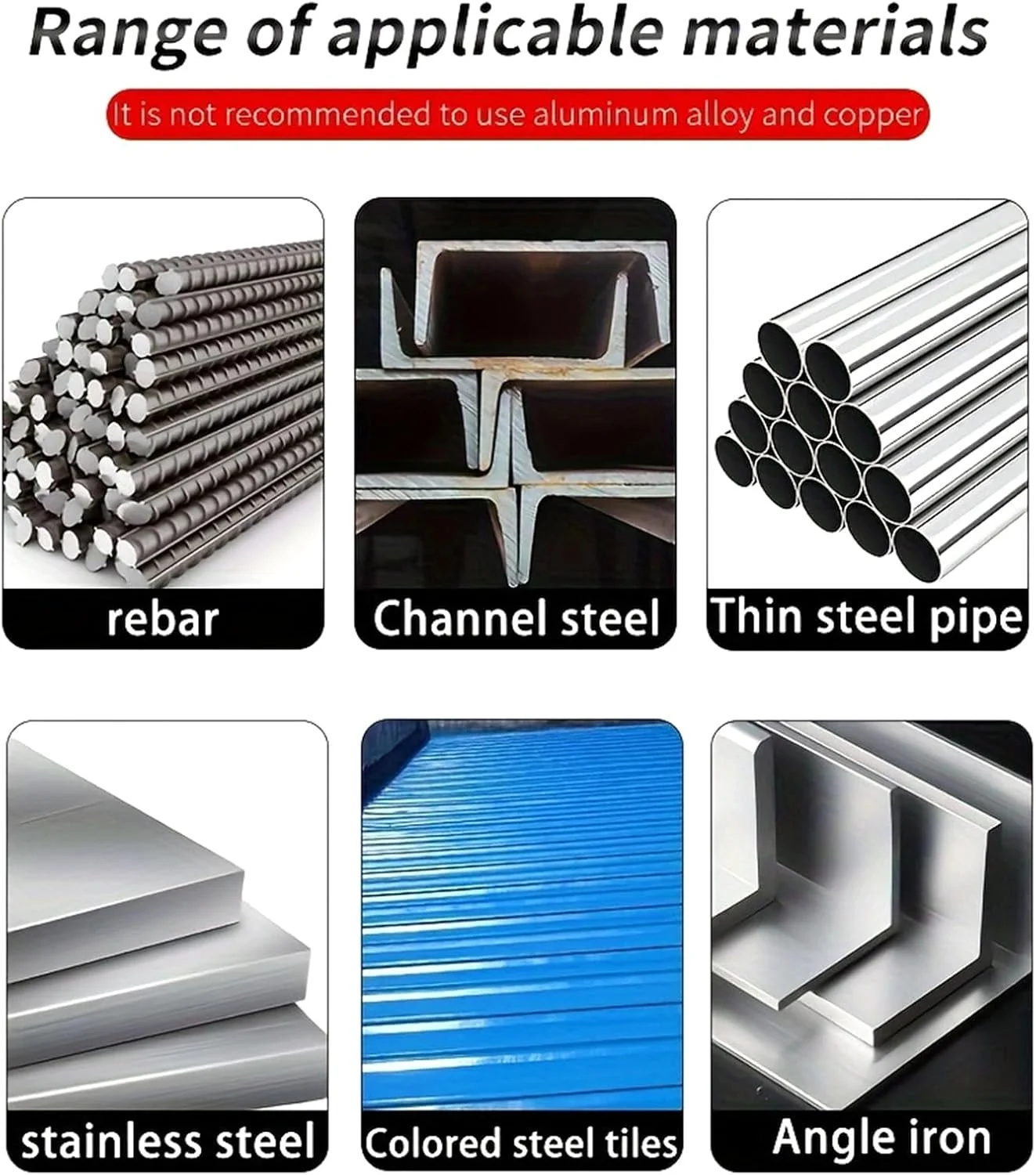 شفرات ألماس معدنية مقاس 125 مم - أقراص حادة للصلب والألومنيوم والخرسانة والحجر والرخام وأقراص قطع الحديد #4