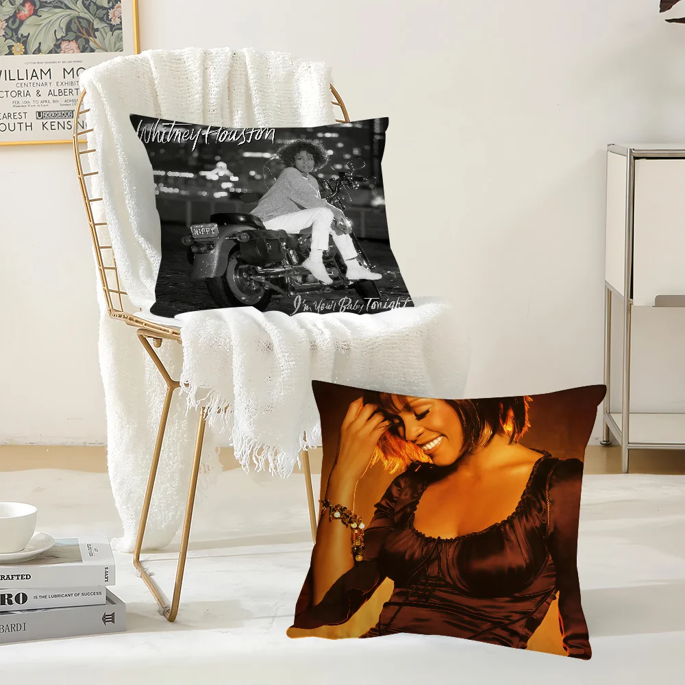 كيس وسادة سنجر واتني هيوستن مناسب لغرف النوم وغرف المعيشة والسيارات والديكور المنزلي #3