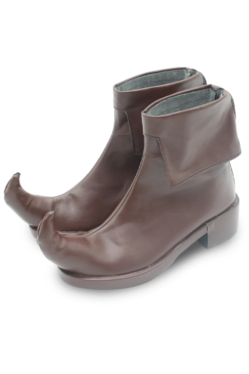 LOL The Fae Sorceress Lulu Scarpe Cosplay Stivali di Carnevale di Halloween Cosplay Prop Scarpe in pelle PU su misura