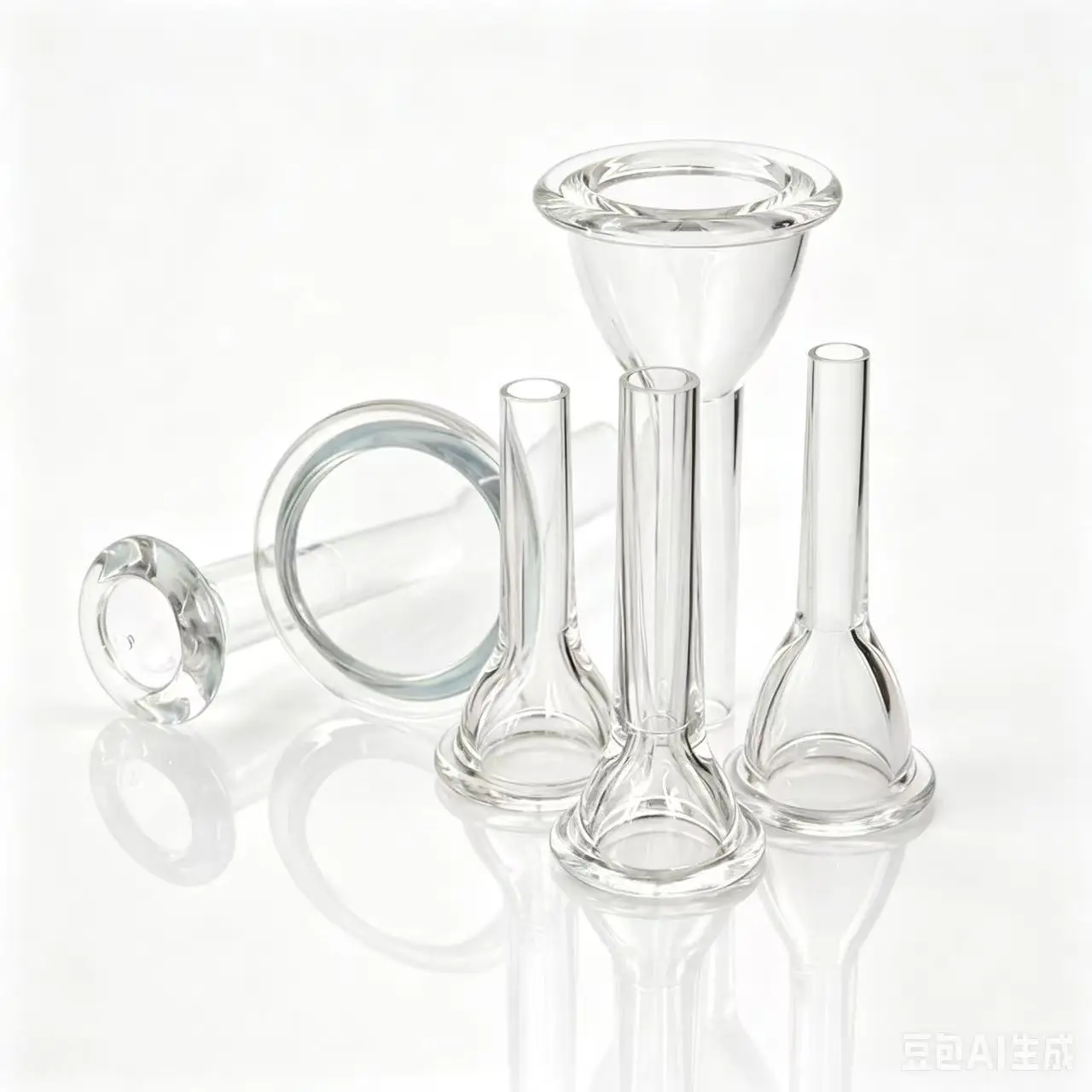 Transparent Trumpet Mouthpiece Embouchure Correction Mouthpiece Brass Instrument Practice Replacement Accessories