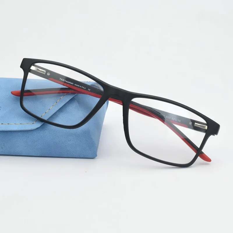 Ultralight Fashion Retro Square Glasses Frame Men TR90 Optical Prescription Women's Myopia Eyeglasses Frames motion Eyeglass